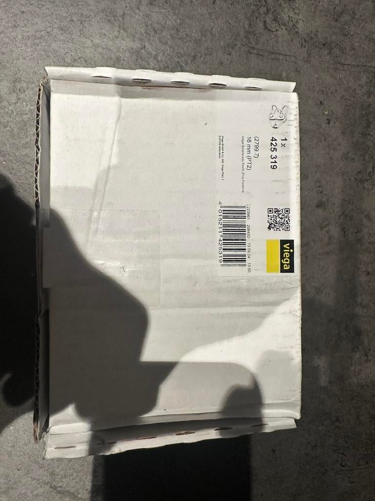 Viega smartpress 16mm persbek, Ophalen of Verzenden, Nieuw