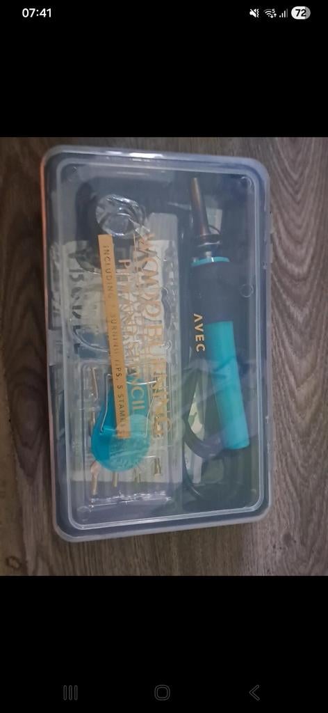 Houtbrander set inclusief accessoires, Ophalen of Verzenden, Nieuw