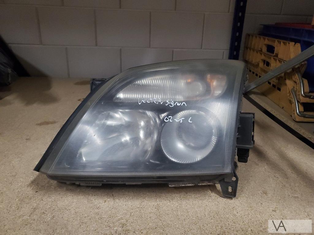 Opel Vectra C 2002 - 2005 koplamp XENON links met module €50, Ophalen of Verzenden, Gebruikt, Opel