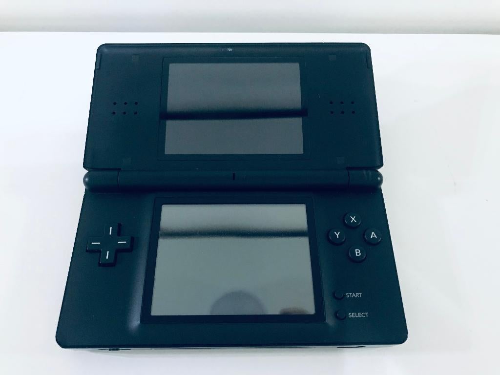 Nintendo DS Lite - Zwart + R4 Kaartje + Oplader + Case, Spelcomputers en Games, Spelcomputers | Nintendo DS, Ophalen of Verzenden