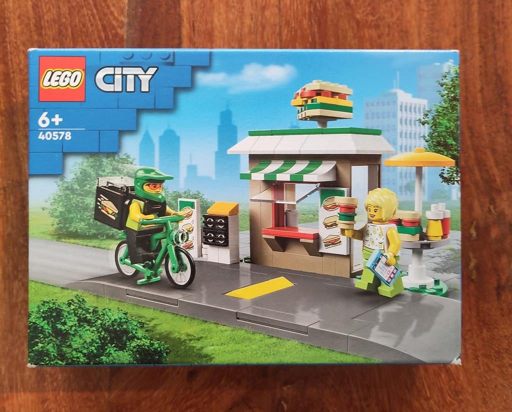 LEGO City 40578 Sandwich Shop, Kinderen en Baby's, Speelgoed | Duplo en Lego, Nieuw, Lego, Complete set, Ophalen of Verzenden