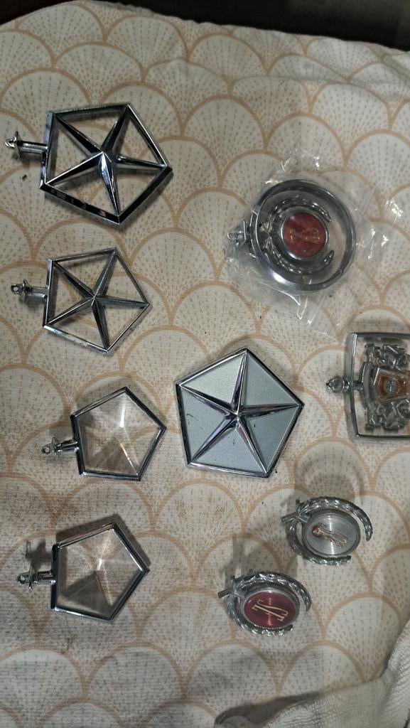 Grote USA Auto Verzameling - Emblemen, Folders, Platen, Ophalen of Verzenden, Gebruikt, Lincoln, Bumper