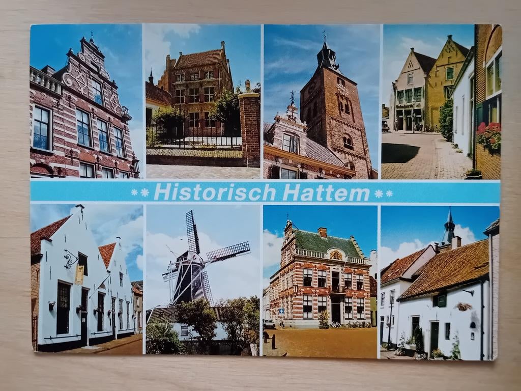Ansichtkaart Hattem, Ophalen of Verzenden, Gelderland