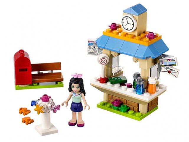 Lego Friends 41098 Tourist Kiosk, Ophalen of Verzenden, Zo goed als nieuw, Complete set, Lego