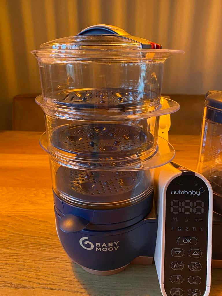 Babymoov Nutribaby+ babyvoeding maker, Ophalen, Zo goed als nieuw, Flessen- of potjesverwarmer