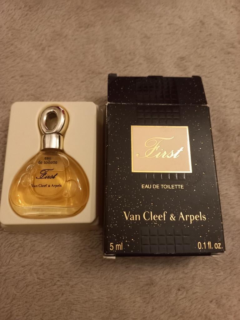 First Van Cleef & Arpels volle miniatuur, Verzamelen, Parfumverzamelingen, Ophalen of Verzenden