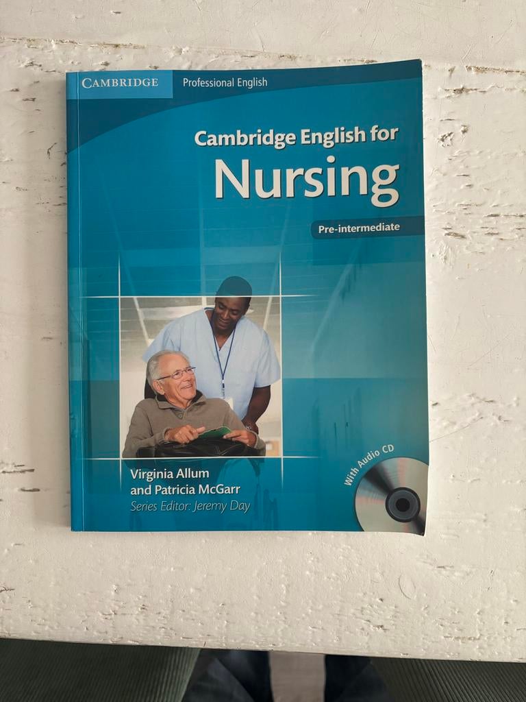 Cambridge English for Nursing (zo goed als nieuw), Boeken, Ophalen of Verzenden, Zo goed als nieuw, Overige wetenschappen