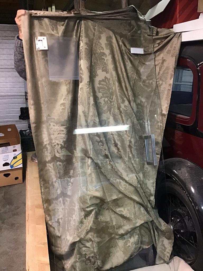 Glazen douchedeur, Ophalen, Nieuw, Glas, Douche