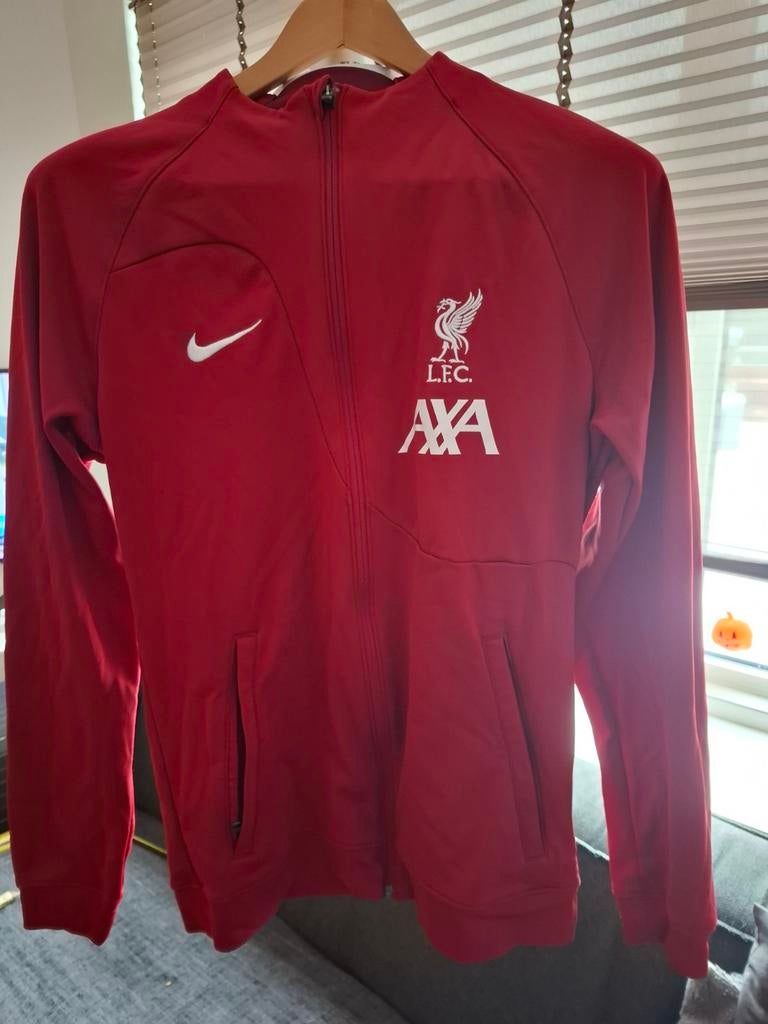 Nike Liverpool Trainingsjasje - Maat S, Nike, Ophalen of Verzenden, Zo goed als nieuw, Rood