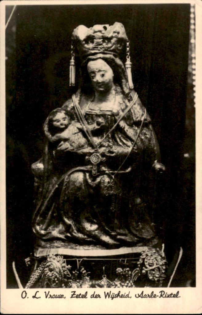 Aarle Rixtel. Ol. Vrouw Zetel der wijsheid, Hub Leufkens, Verzenden, 1940 tot 1960, Ongelopen, Noord-Brabant