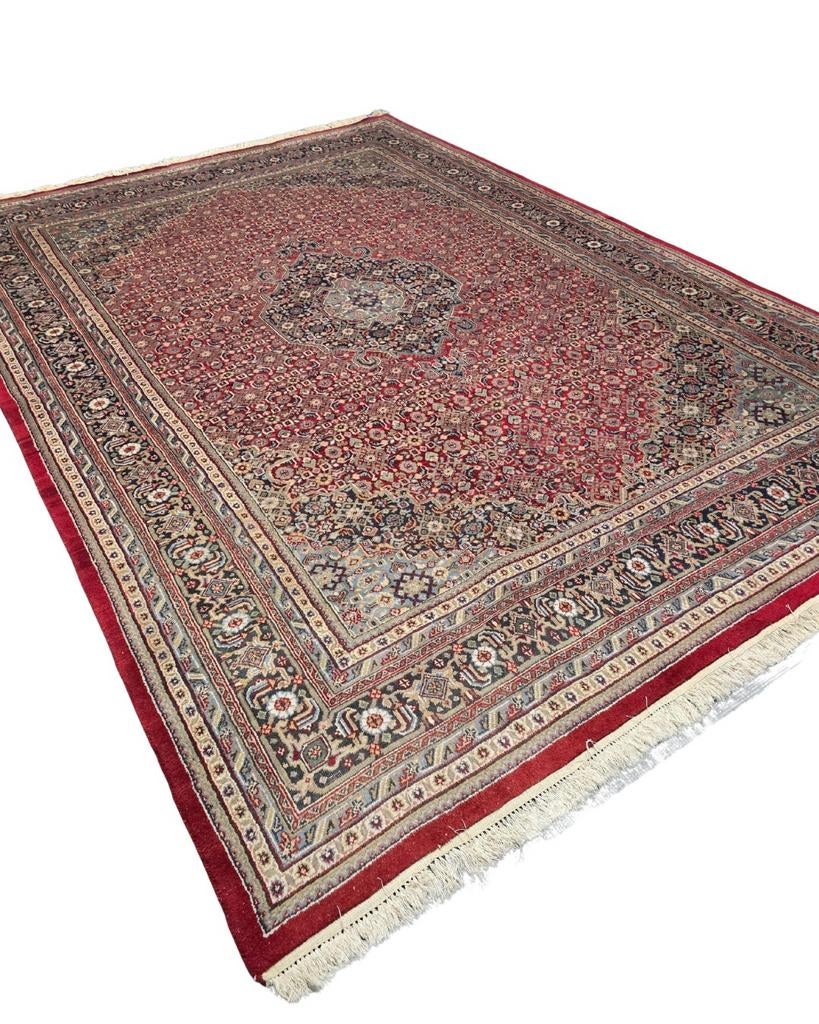 Groot perzisch tapijt Bidjar 370x255 wollen vloerkleed