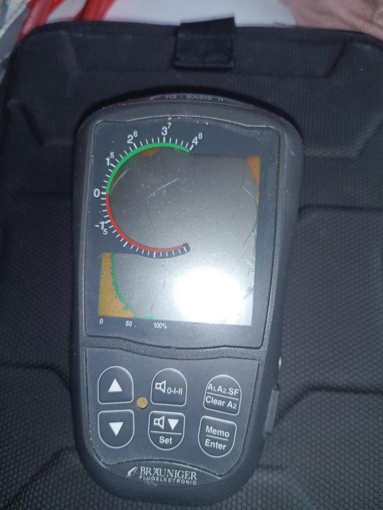 Bräuniger IQ basis II Vario - Scherm Gebroken, Sport en Fitness, Zweefvliegen en Paragliding, Ophalen of Verzenden, Gebruikt, Overige typen