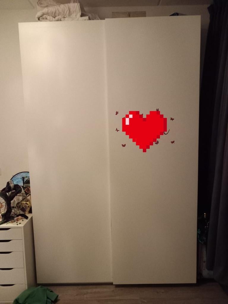 Ikea pax kast 200 x 35 x 236, 200 cm of meer, Zo goed als nieuw, 200 cm of meer, 25 tot 50 cm