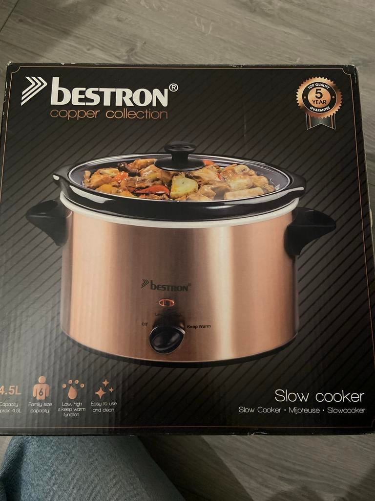 Nieuwe Slow Cooker - Ideaal voor heerlijke maaltijden!, Ophalen of Verzenden, Timer, Nieuw