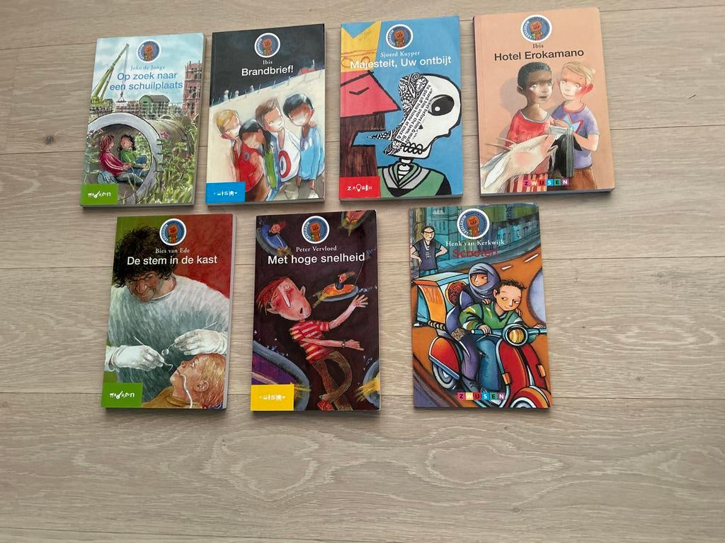 Leesleeuw boeken collectie groep7/8, Boeken, Ophalen of Verzenden, Zo goed als nieuw