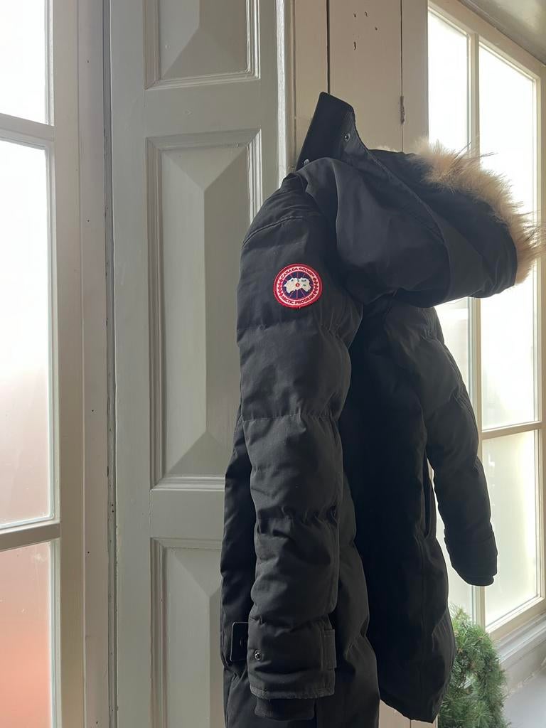 Authentieke canada goose jas, Zwart, Canada Goose, Ophalen of Verzenden, Zo goed als nieuw