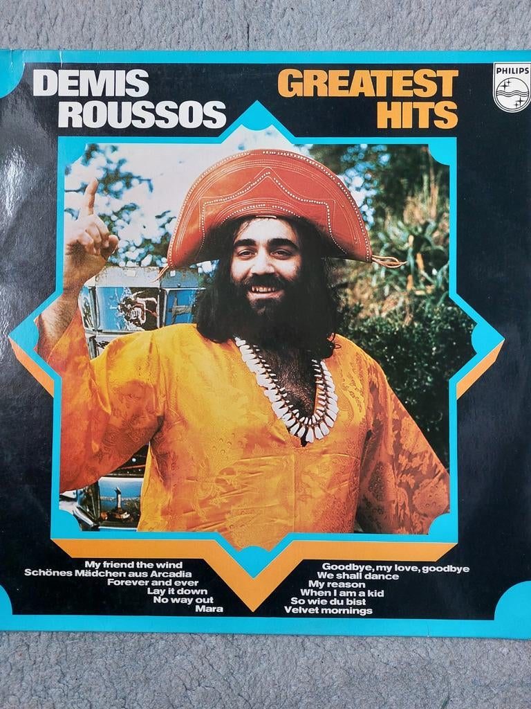 Greatest hits Demis Roussos vinyl, Cd's en Dvd's, Vinyl | Pop, Verzenden, 1960 tot 1980, Gebruikt, 12 inch
