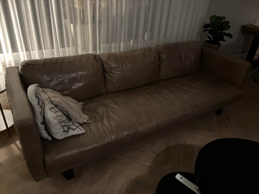 Prachtige 4-zits Aragon bank van Het Anker, Ophalen, Gebruikt, Rechte bank, 200 tot 250 cm