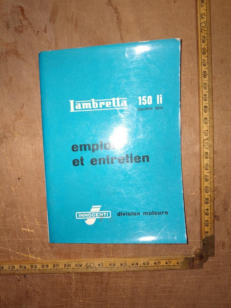 Handleiding Lambretta 150 Li, Ophalen of Verzenden