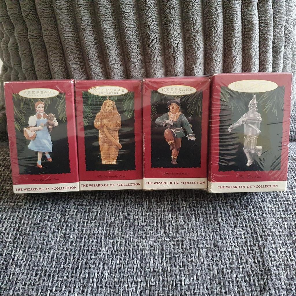 Hallmark Keepsake The Wizard of Oz set van 4 ornamenten 1994, Diversen, Ophalen of Verzenden