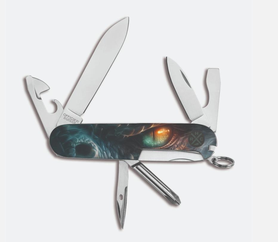 Victorinox DRAGON SCALES TINKER NEW Swiss Army Knife, Ophalen of Verzenden, Nieuw
