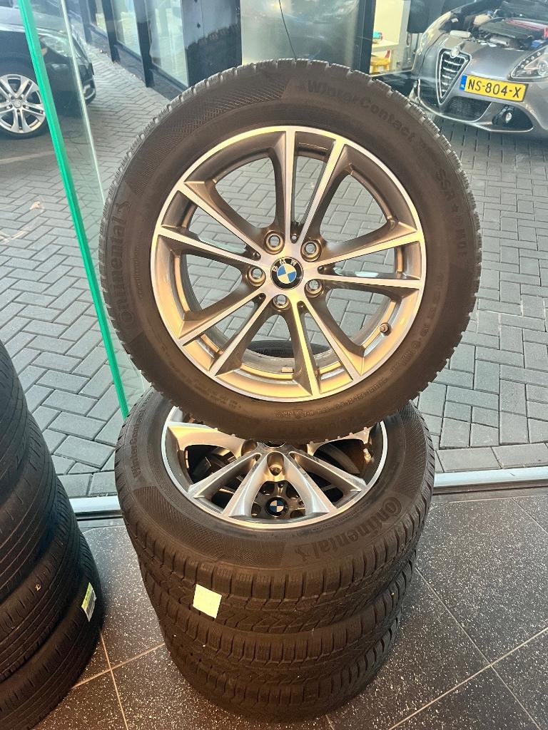 BMW winterbanden met originele velgen 225e, Ophalen, Gebruikt, Velg(en), 17 inch
