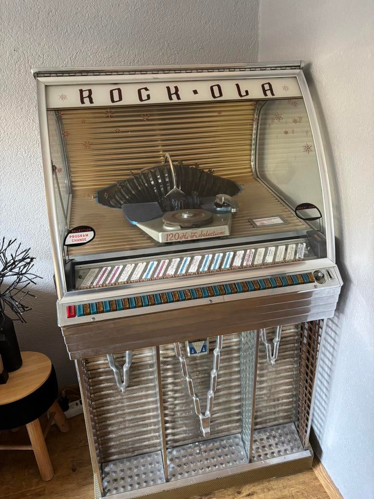 Rock Ola 1454, Verzamelen, Automaten | Jukeboxen, Ophalen, Gebruikt, 1950 tot 1960, Rock Ola