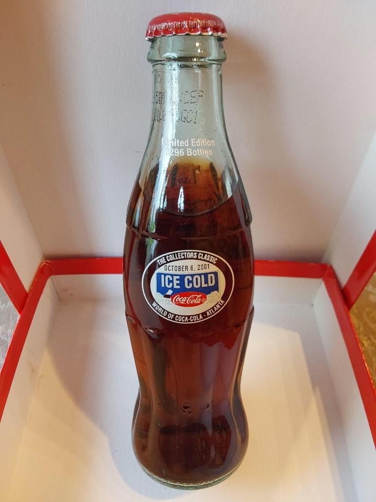 COCA COLA FLES ICE COLD WORLD OF COCA COLA ATLANTA 2001, Ophalen of Verzenden
