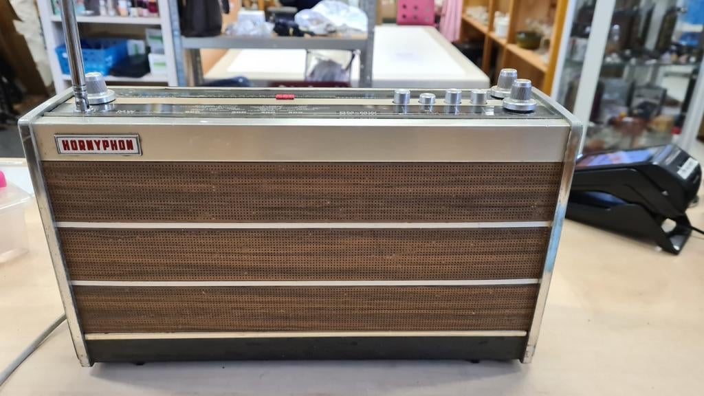 Hornyphon SA7493T Wereldontvanger - Vintage Radio, Gebruikt, Hornyphon, Onbekend, Wereldontvanger