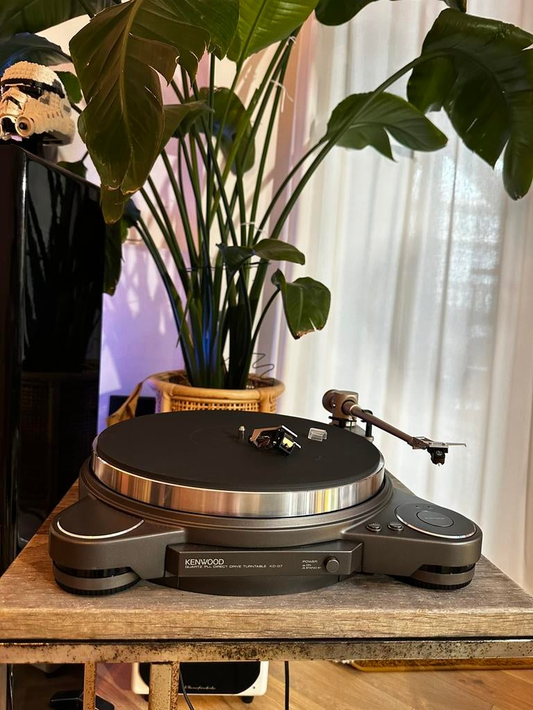 Prachtige Kenwood KD-07 high end platenspeler, Automatisch, Zo goed als nieuw, Platenspeler, Ophalen