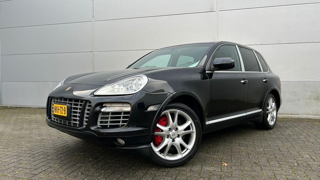 Porsche Cayenne 4.8 Turbo Aut, Alcantara, Schuifdak, 1e Eig, Auto's, Automaat, Cayenne, 501 pk, Zwart