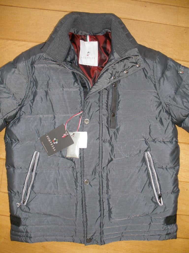 FORTEZZA Outerwear jack jas grijs dons maat 52 - nieuw -, Maat 52/54 (L), Fortezza Outerwear, Nieuw, Ophalen of Verzenden