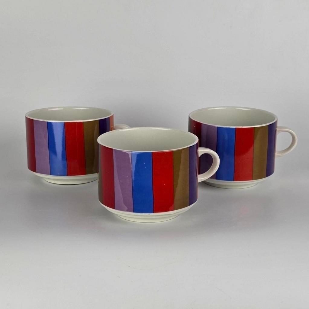 Santiago Villeroy & Boch jaren 70 porseleinen Koffie/Theekop, Ophalen of Verzenden