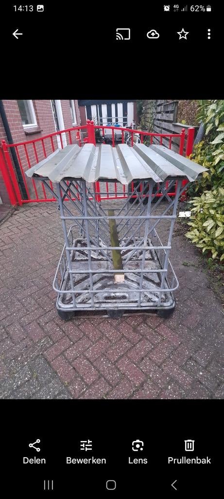 Hooiruif voerruif, Ophalen, Vee