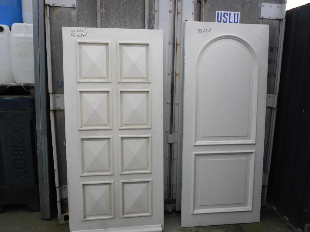 nieuwe hardhouten deuren voordeuren achterdeuren binnendeur, Doe-het-zelf en Verbouw, Ophalen, 80 tot 100 cm, Nieuw, Buitendeur