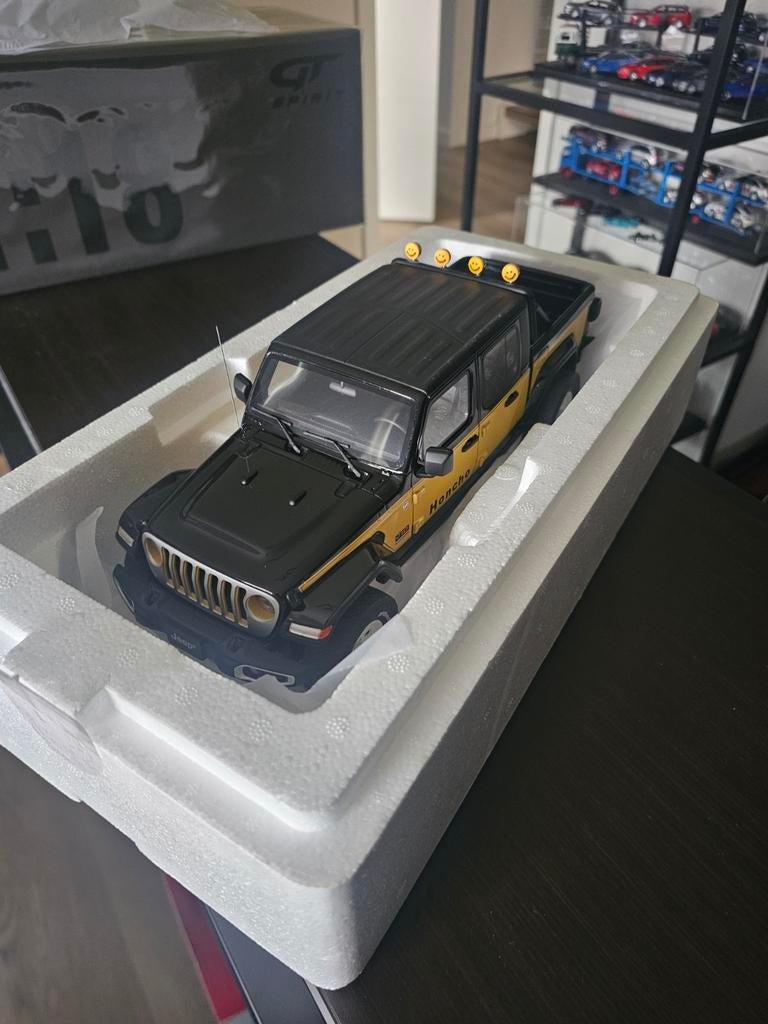 GT Spirit GT422 1:18 Jeep Gladiator - Zeldzaam Model!, Ophalen of Verzenden, Nieuw, Auto, Overige merken