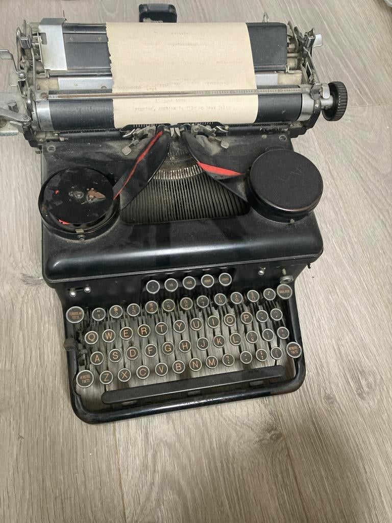 Vintage typemachine royal standard, Diversen, Typemachines, Ophalen of Verzenden, Gebruikt