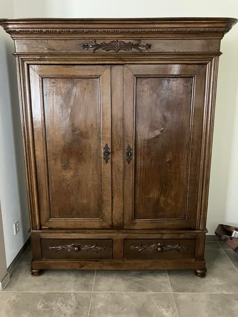 Antieke kast, Ophalen