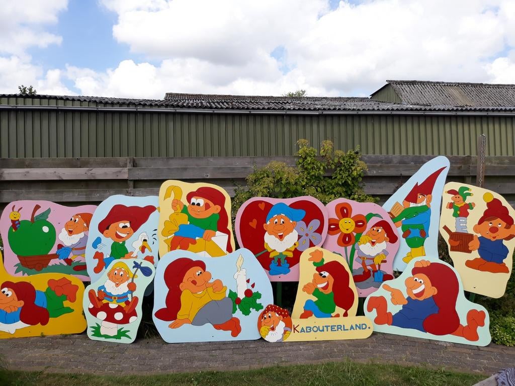 Kabouterland straatversiering te huur, Ophalen, Zo goed als nieuw, Overige