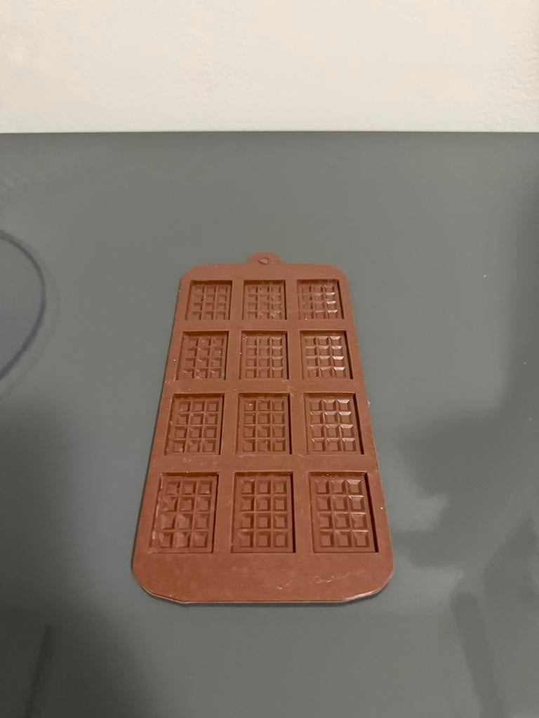 Mold mini chocolade repen reepjes, Hobby en Vrije tijd, Taarten en Cupcakes maken, Ophalen of Verzenden, Zo goed als nieuw, Taarten of Cupcakes