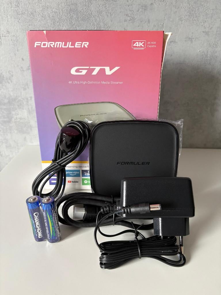 Formuler GTV – 4K Ultra High-Definition Media Streamer, Verzenden, Nieuw, HDMI, Minder dan 500 GB