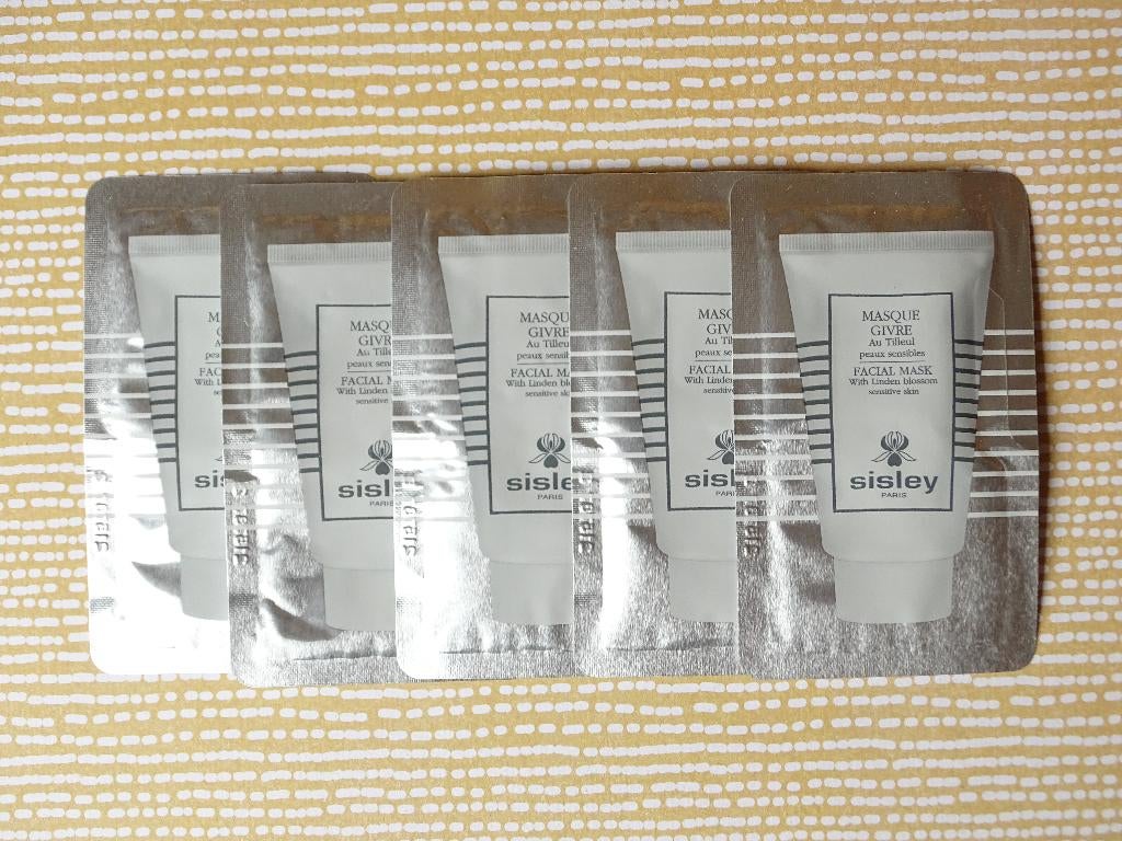 Sisley Masque Givre Facial Mask (5 proefjes), Ophalen of Verzenden, Nieuw, Gehele gezicht, Verzorging