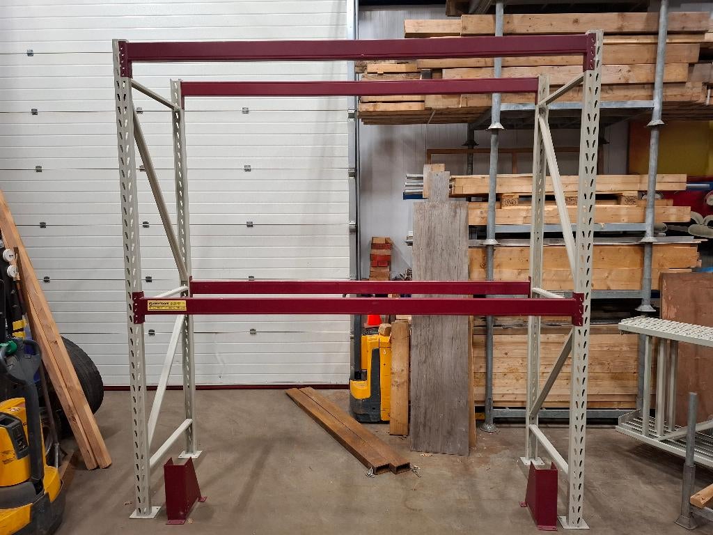 palletstelling stelling magazijnstelling, Ophalen, Gebruikt