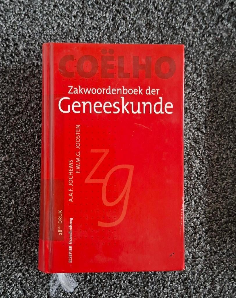 Zakwoordenboek der geneeskunde, Boeken, Studieboeken en Cursussen, Ophalen of Verzenden, Coelho, Beta, WO