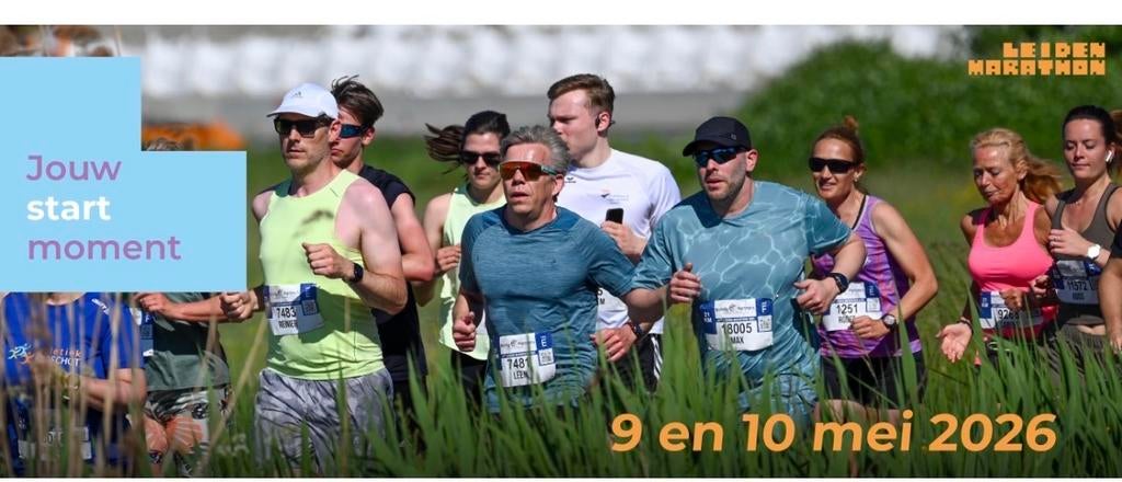 Startnummer Leiden Marathon 10 mei, Eén persoon