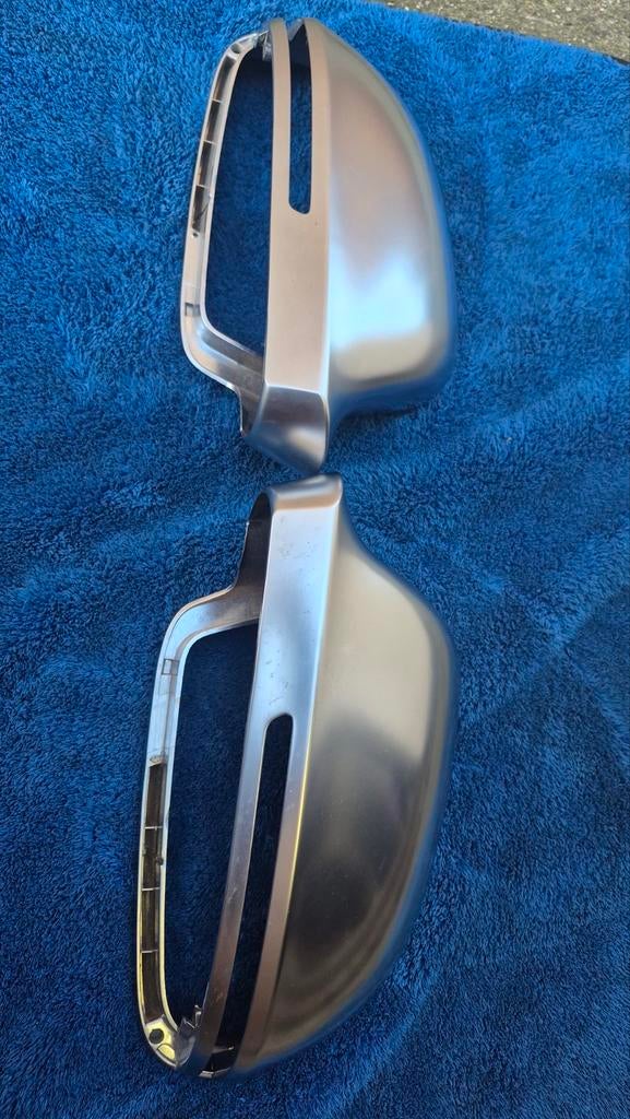 Audi Spiegelkappen mat chrome, Auto-onderdelen, Ophalen of Verzenden, Nieuw, Audi