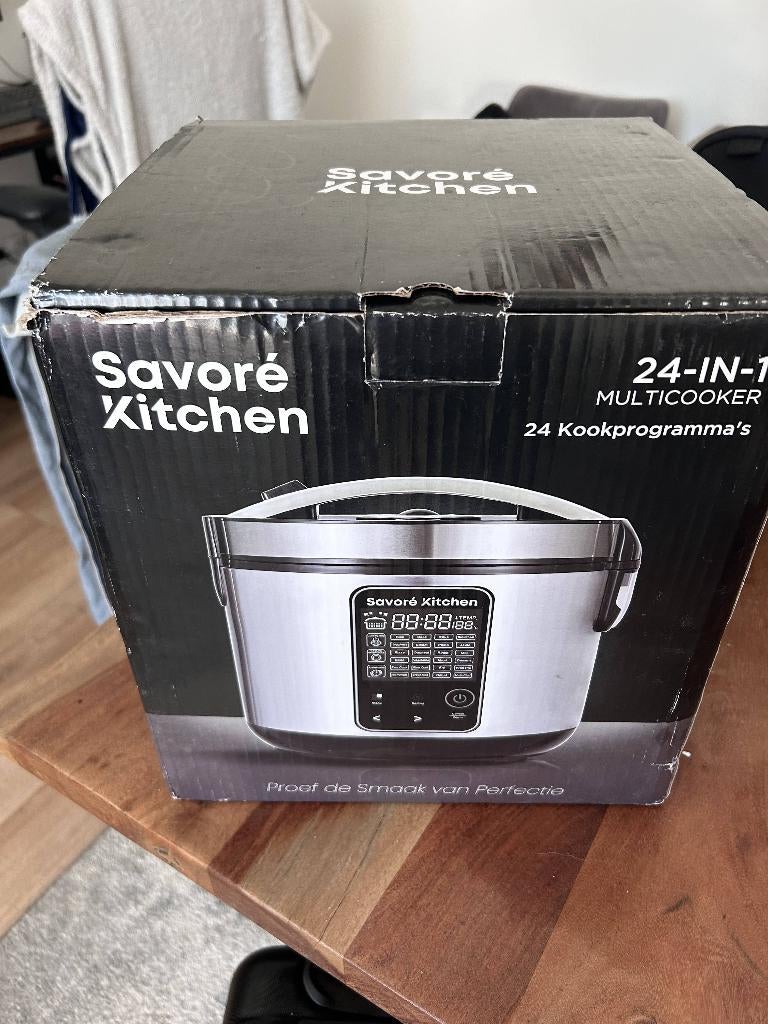 Savoré Kitchen MultiTaste Multicooker 5L - Zo Goed Als Nieuw, Witgoed en Apparatuur, Slowcookers, Ophalen of Verzenden, Zo goed als nieuw