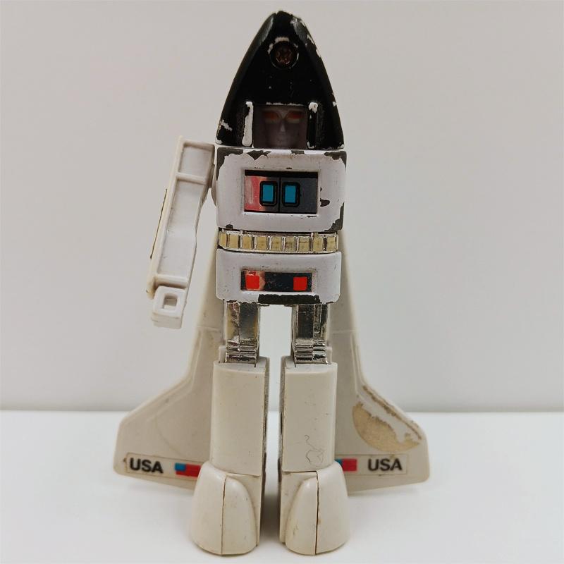 GoBots Mighty Robots Spay-C 022 Space Shuttle Bandai 1985, Verzamelen, Transformers, Overige generaties, Ophalen of Verzenden