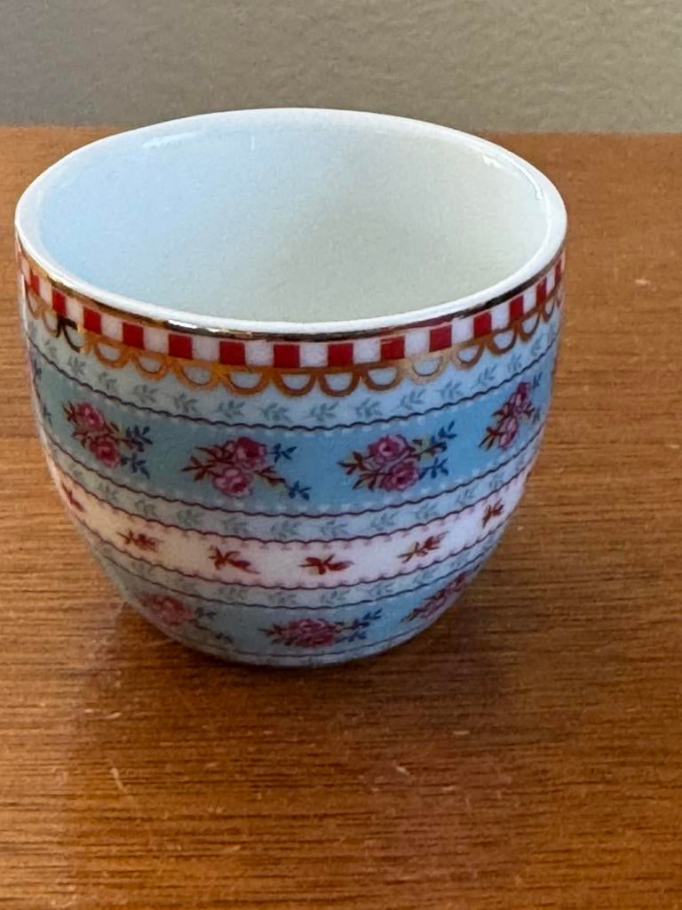 Pip Studio blauw eierdopje, Ophalen of Verzenden