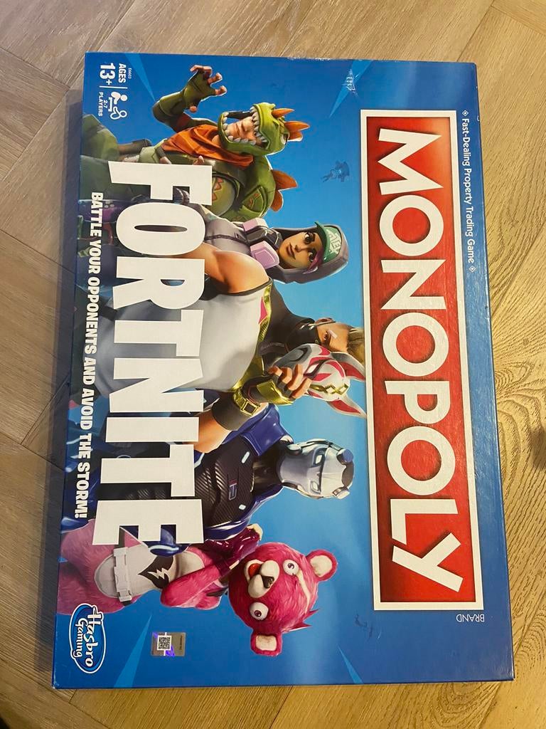 Fortnite monopoly, Hobby en Vrije tijd, Gezelschapsspellen | Bordspellen, Ophalen of Verzenden, Zo goed als nieuw